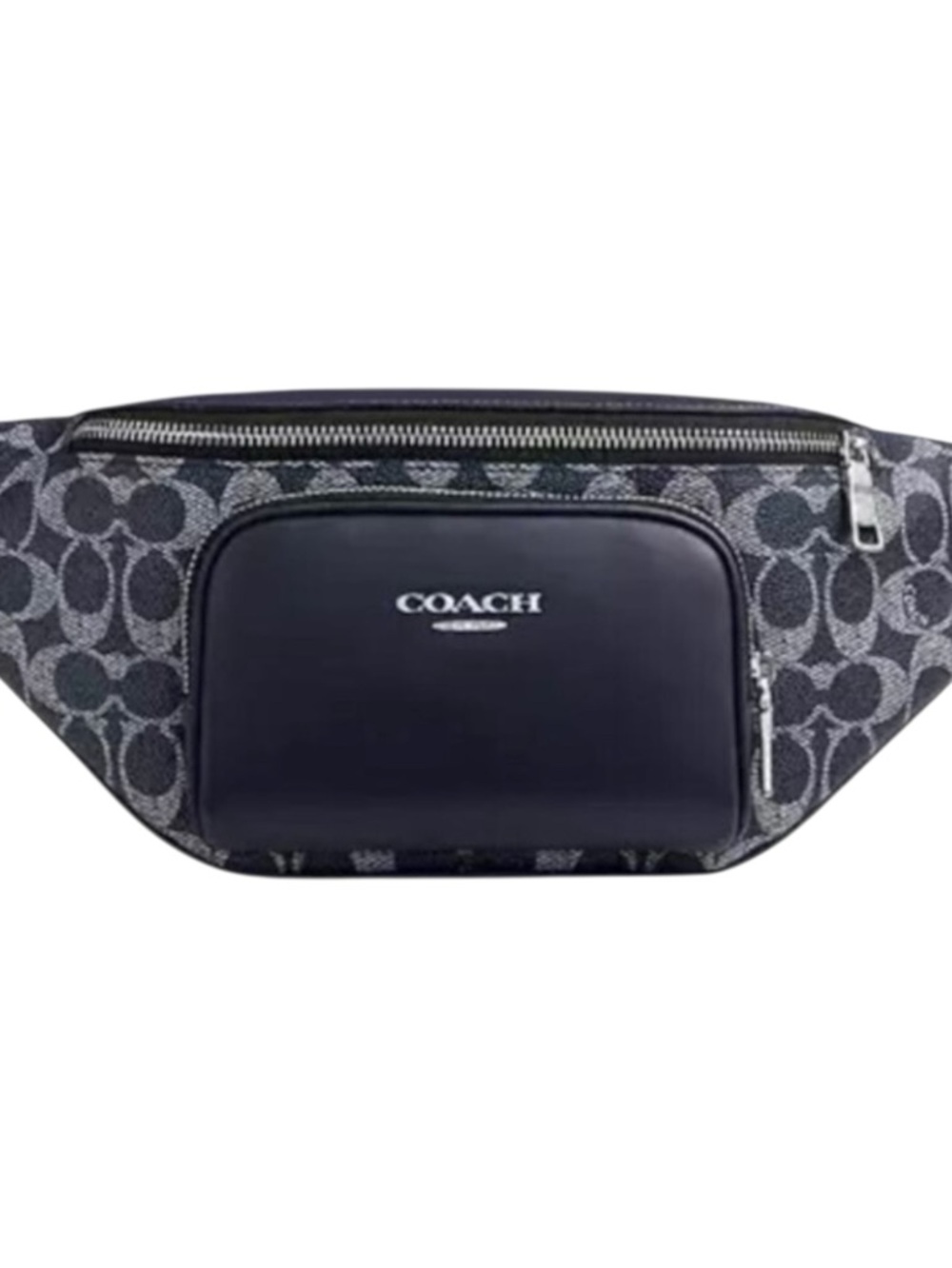 Coach NWT Racer Small Belt Bag. Signature Canvas